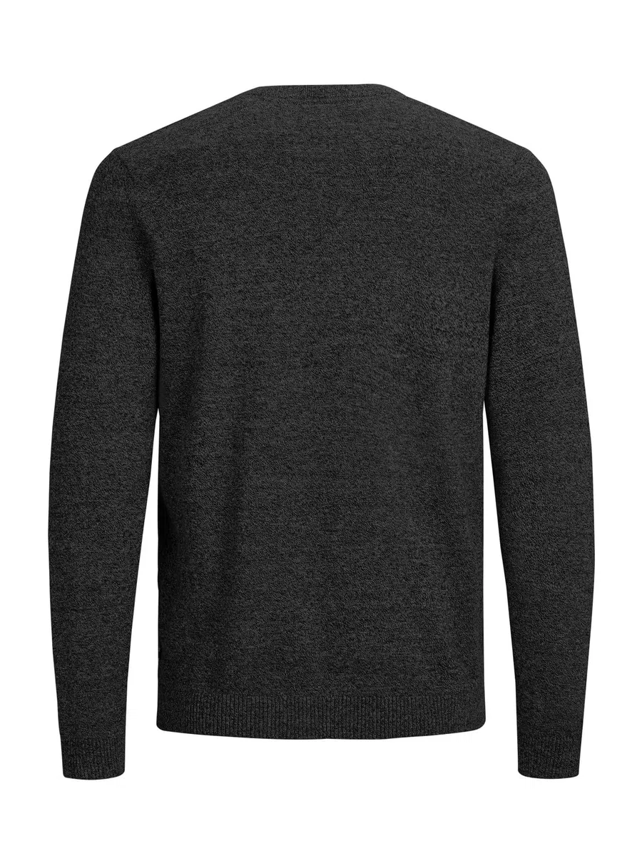 JACK & JONES Male Strickpullover Einfarbig Strickpullover | Knitted Pullover