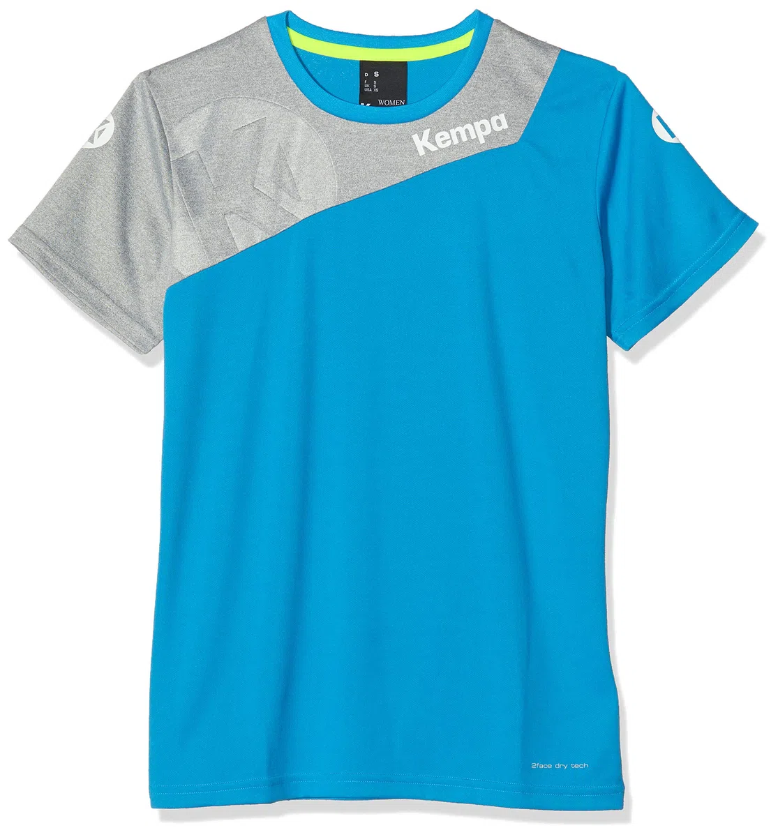 Kempa Damen Core 2.0 Trikot, blau/Dark grau melan, XL