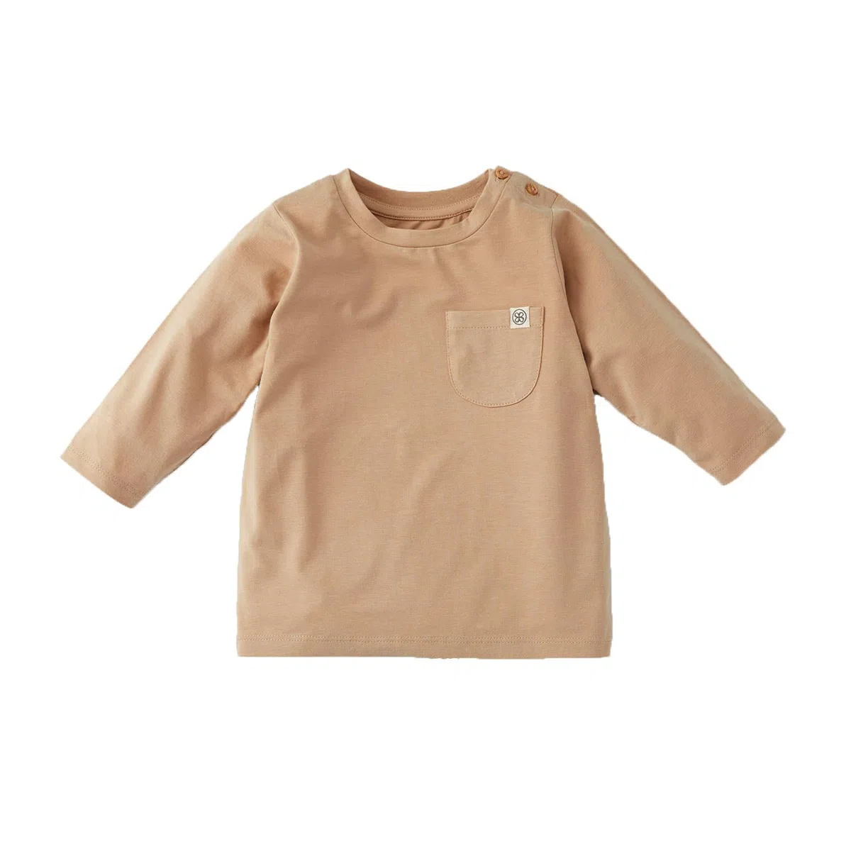 Cloby Langarm-Shirt T-Shirt Long Sleeve mit UV-Schutz (UPF 50+) Baby (Gr. 6-12 Monate) - Peanut Brown braun