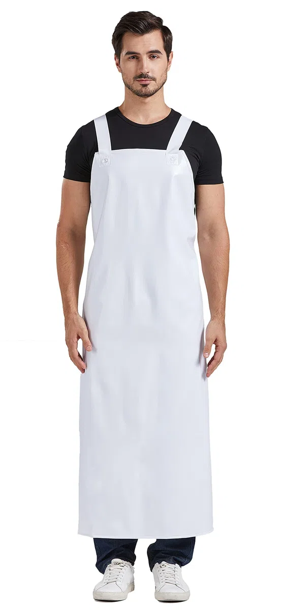 Nanxson Unisex wasserdicht Gummischürzen Arbeitsschürze Fleischerschürze Metzgerschürze für Industrie, Metzgerei, Reinigung