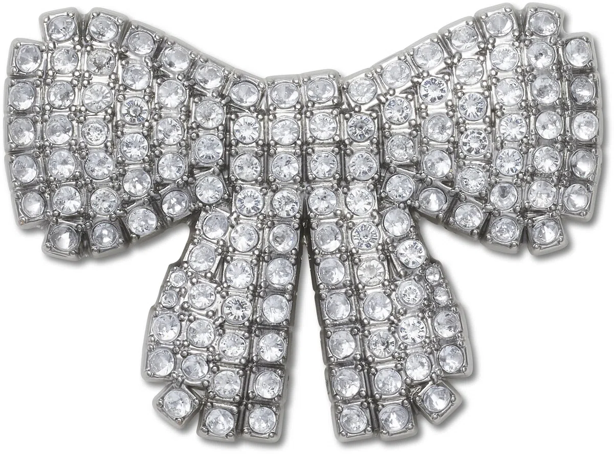Crocs Bling Bow, Jibbitz, Standard, Zink Alloy, kein Edelstein, ESTANDAR, Zink Alloy, Kein Edelstein