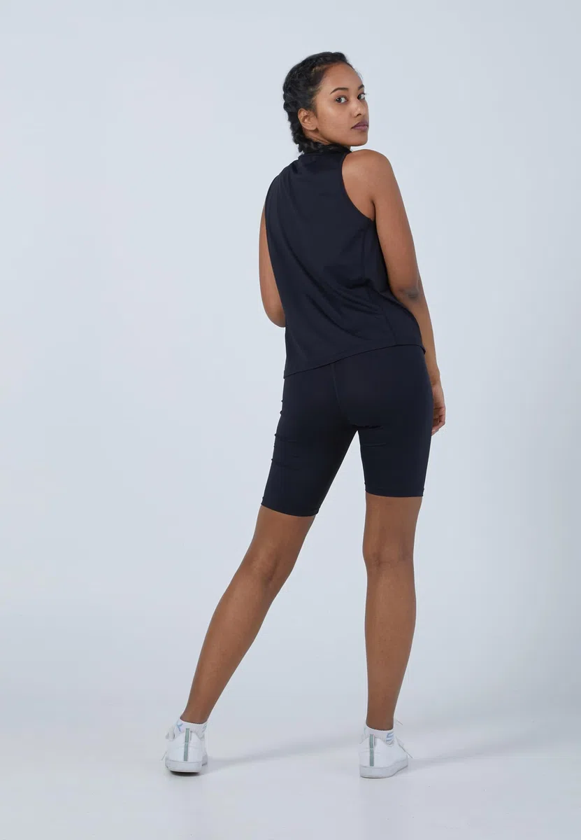 Sportkind Mädchen & Damen Tennis, Fitness, Sport Tanktop Loose Fit, atmungsaktiv, UV-Schutz UPF 50+