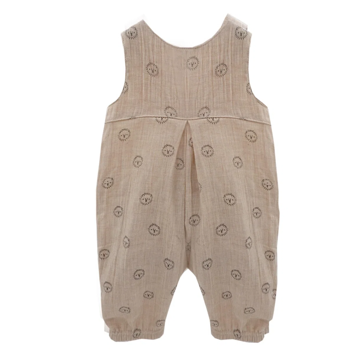 maximo GOTS BABY BOY-Overall, 3/4 Länge, Musselinstoff Musselin