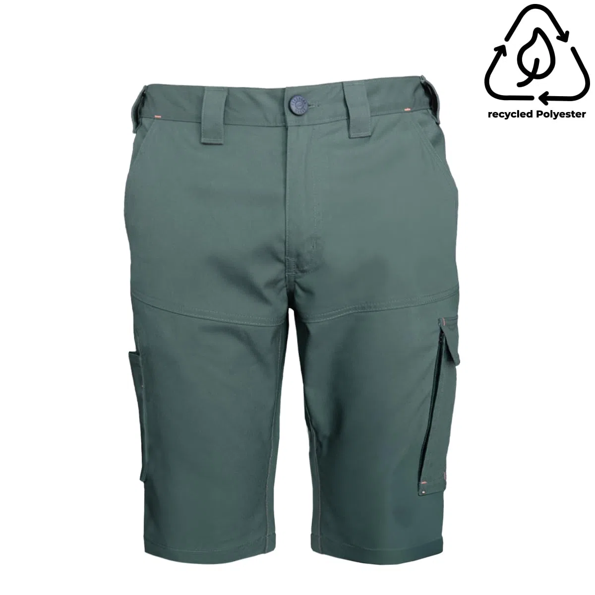 FORSBERG | Kurze Arbeitshose | Buxa II mit 2-Wege-Stretch & nachhaltigem Tencel | Cargo-, Zollstock- & Smartphone-Tasche | Shorts