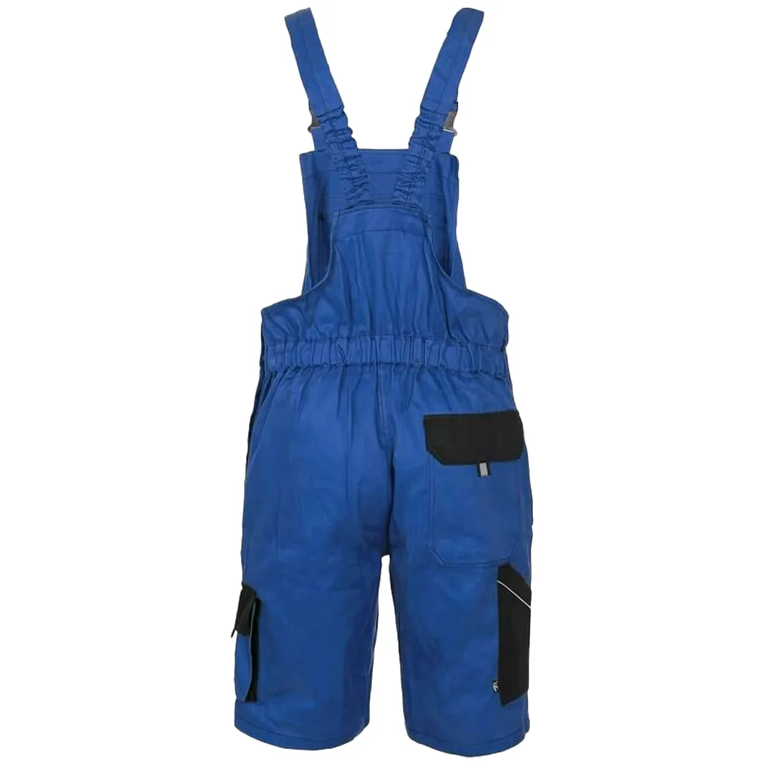CXS Herren Shorts Arbeitshosen kurzen Latzhose 100% Baumwolle Arbeitsshorts Professionell Gartenshorts Bundhose Strapazierfähige maximale Sicherheit und Komfort Mehreren Werkzeugtaschen Gartenhose