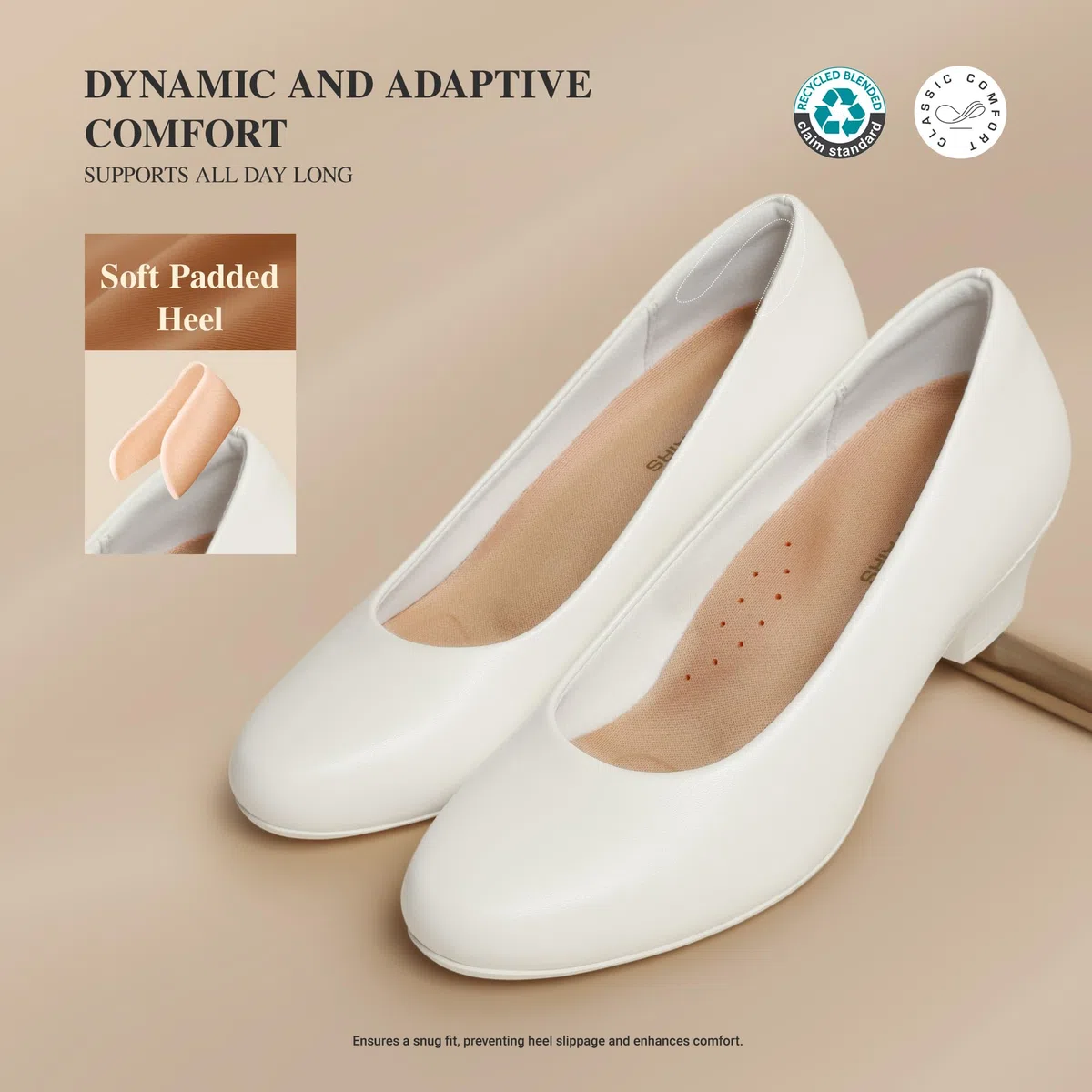 DREAM PAIRS Damen-Pumps mit Blockabsatz, Bequem Slip On Büro Business, Hochzeit und Freizeit Schuhe