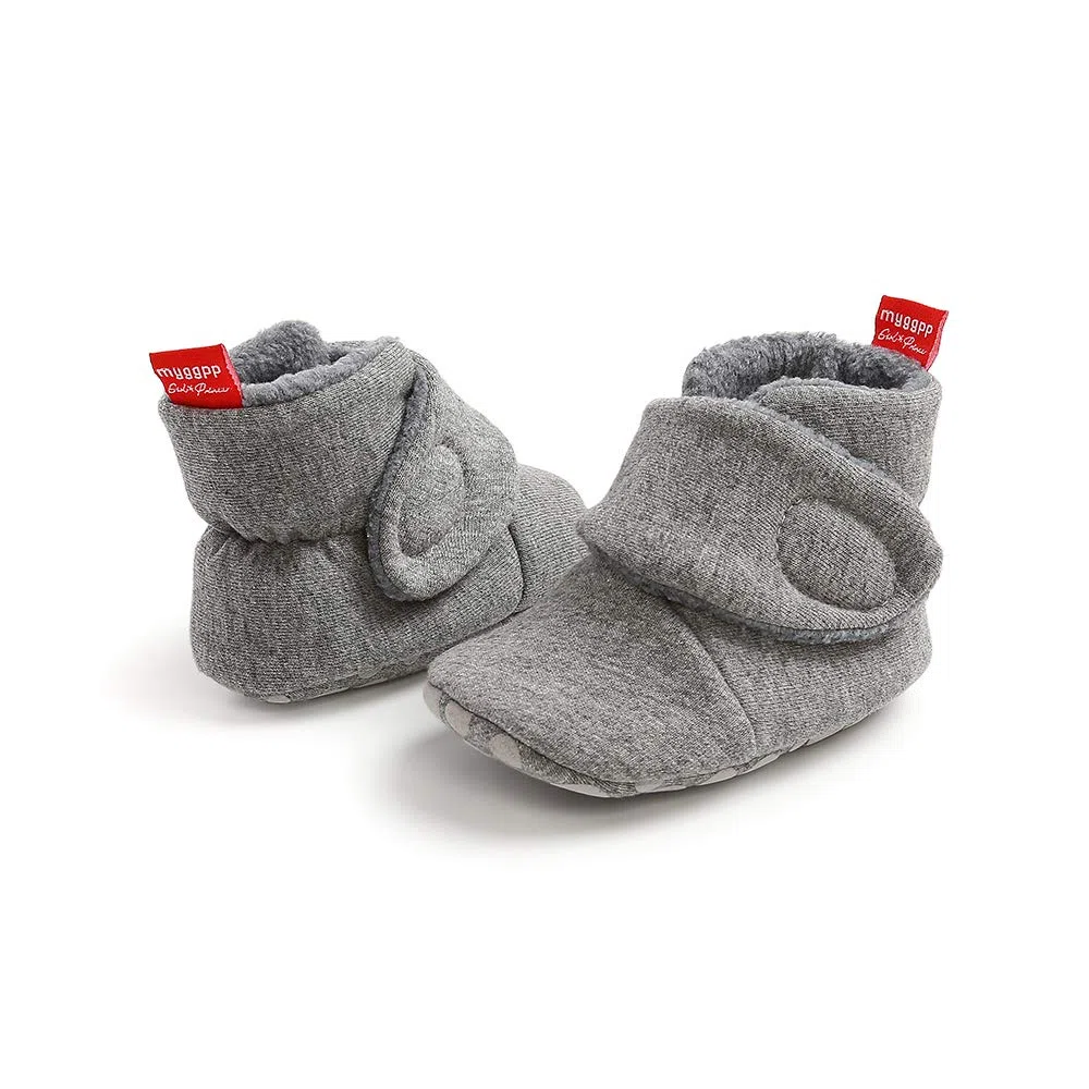 Unisex Baby Winterschuhe,Neugeborenen Baumwoll Baby Mädchen Jungen boots Stiefel Sock mit Fleece Futter Rutschfest Wärme Babyschuhe