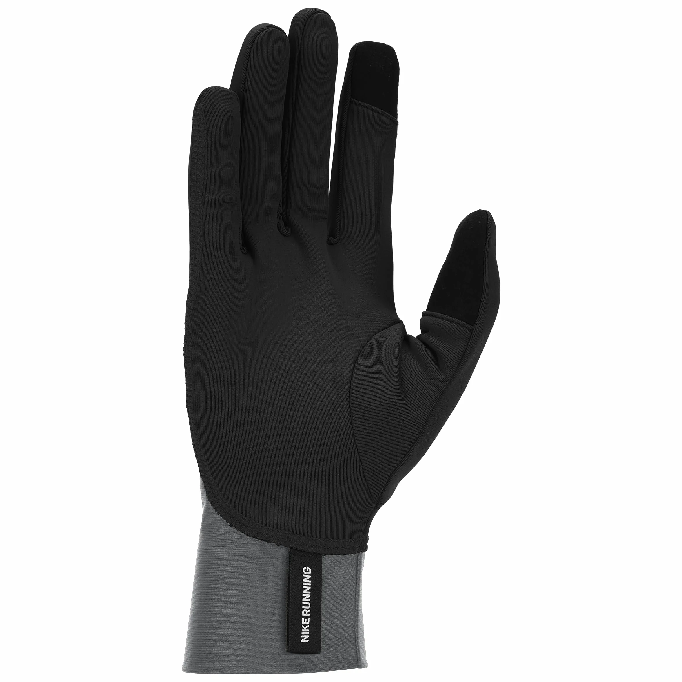 Nike Pacer Therma-FIT Midweight Lauf Handschuhe Herren - M, Black/Smoke Grey/Silver