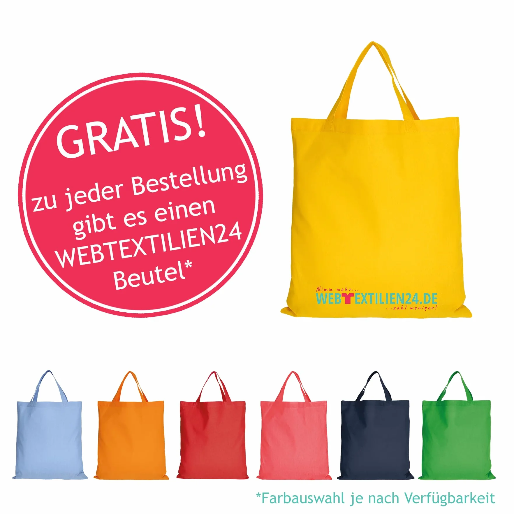 Fruit of the Loom 2er Pack Kids´ Classic Set-In Sweat Kinder Sweatshirt + Web-Textilien24 Stoffbeutel - 104 116 128 140 152 164 - Diverse Farbsets