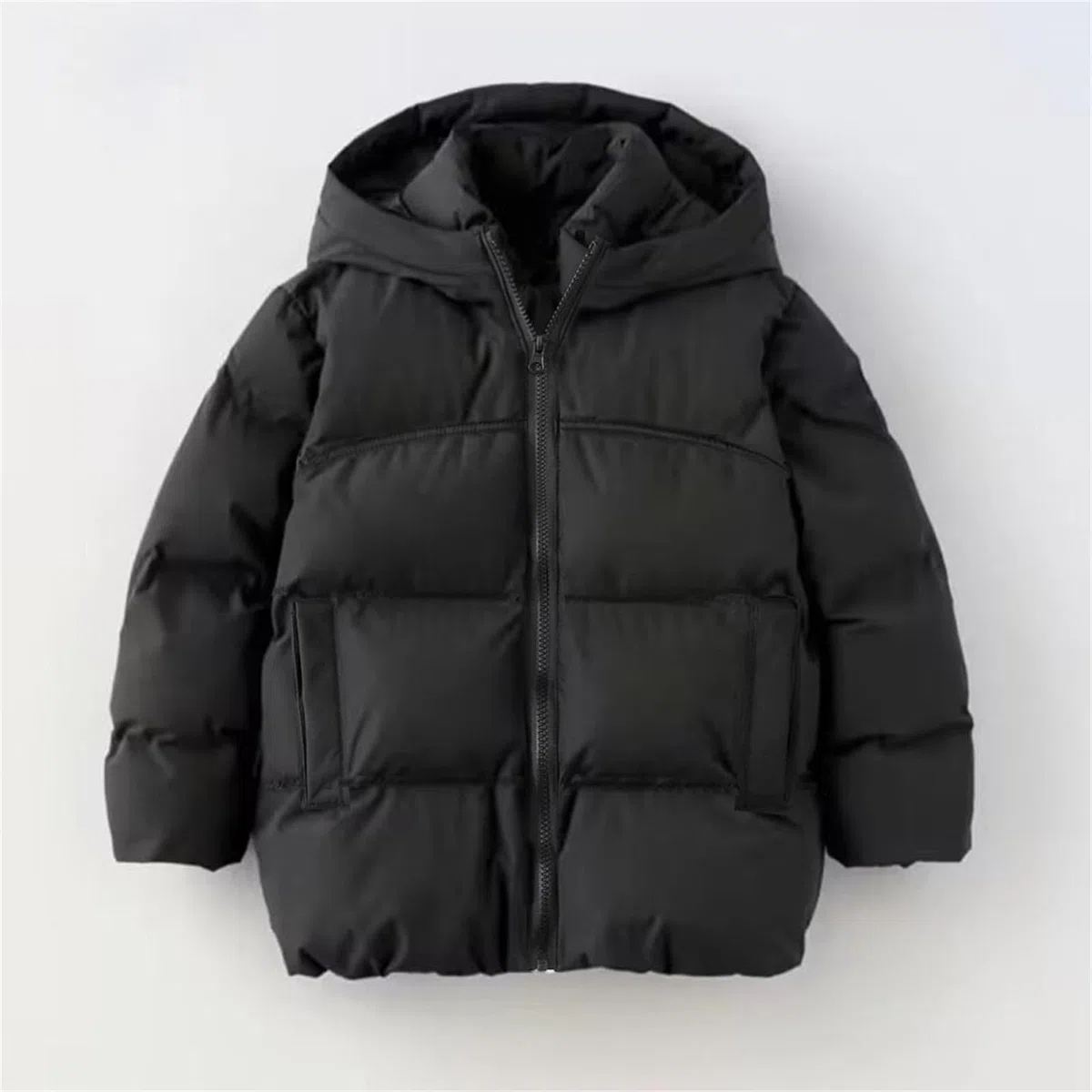 XINYUNZU Mädchen Winterjacke Warme Puffer Jacke Daunenjacke Kuscheljacke Kinderjacke Casual Coat Girl Dicke Steppjacke Pufferjacke Kapuzenjacke Daunenjacke Outdoor Jacken für Kinder 2-12 Jahre