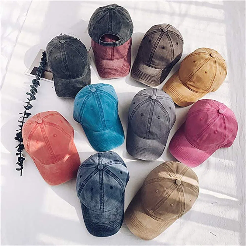 Unisex Baseballkappe Outdoor Baseball Cap Verstellbar Erwachsenen Mütze Sport Cool Mode Baseballmütze für Damen Herren