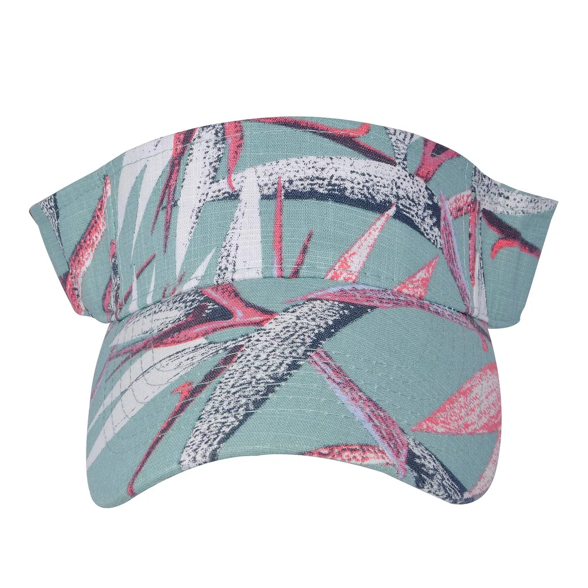 ZLYC Damen Sommer Sonnenschild Golf Visor Cap mit Klettverschluss