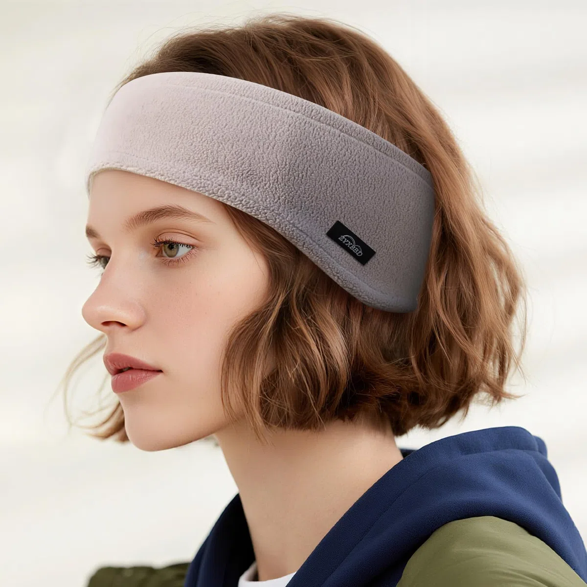 Fleece Ohrenwärmer Stirnband für Damen und Herren – Winter Ohrenschützer Sport-Haarband zum Laufen, Joggen, Wandern, Radfahren und Skifahren