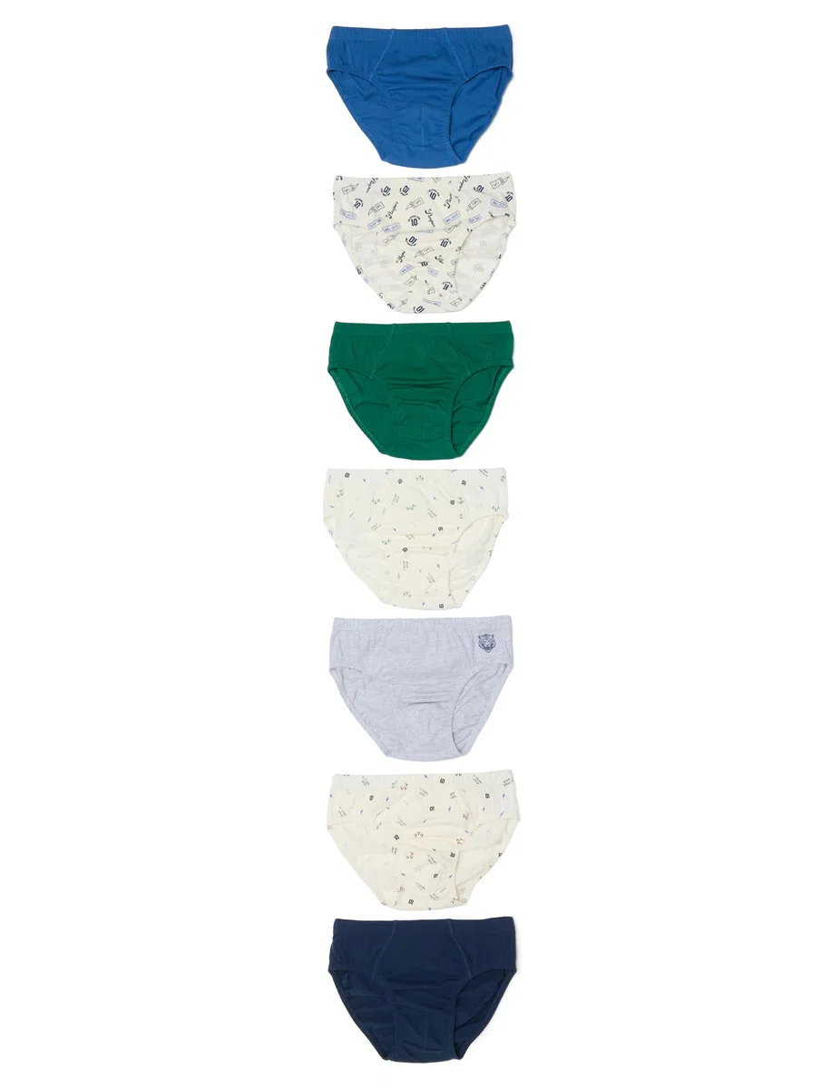 OVS KIDS Jungen Multipack Multicolor Baumwollslips - Regular Fit