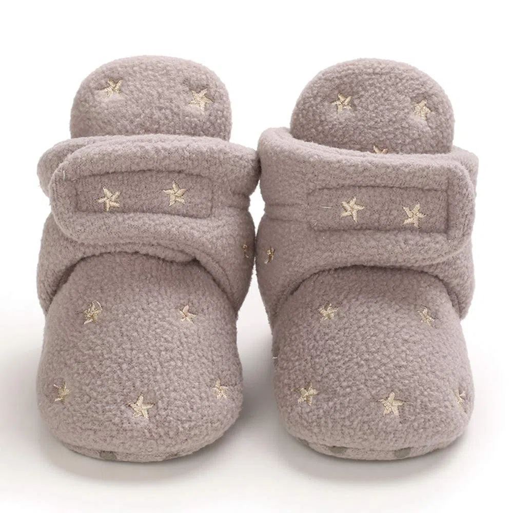 MASOCIO Baby Jungen Mädchen Weiche Sohle Wärme Wintersstiefel Kleinkind rutschfest Winter Krabbelschuhe