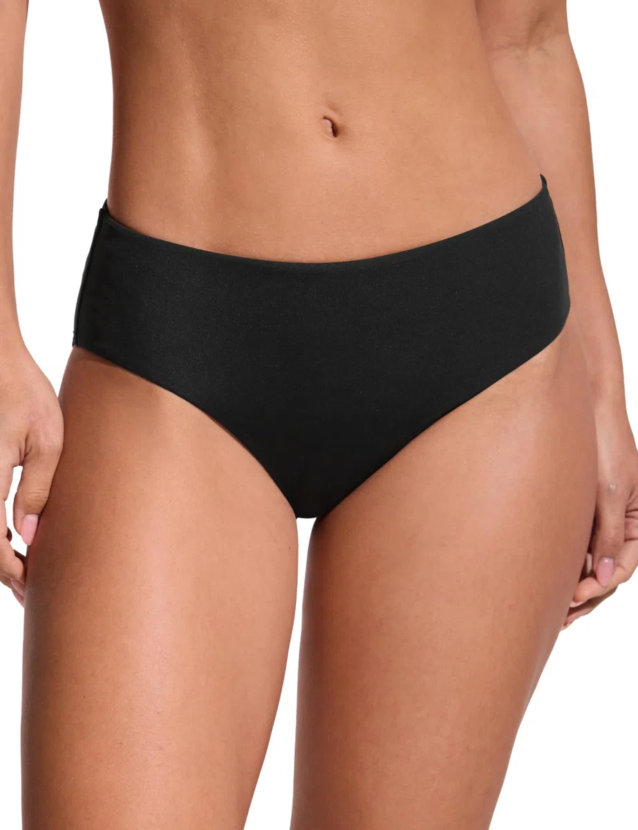 CRZ YOGA Damen Bikini Unterteile Mittlerer Aufstieg Voll Gefüttert Baden Swimsuit Basic Swim Surfen Slips