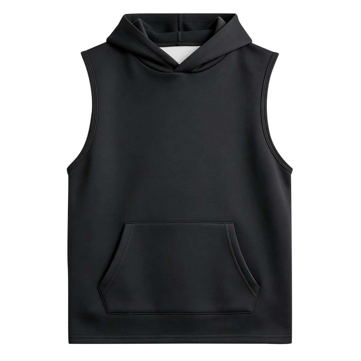 Generisch Jungen Tank Top Ärmelloses Rundhals Unterhemd mit Kapuze Sommer Training Gym Sport Tanktop Basic Einfarbig Unterhemden Bequem Atmungsaktiv Oberteil Stretch Weiche Trägertop