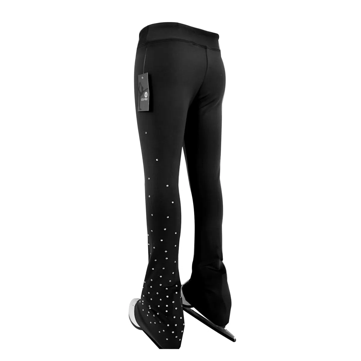 LIUHUO Eiskunstlaufhose für Mädchen atmungsaktiv elastisch