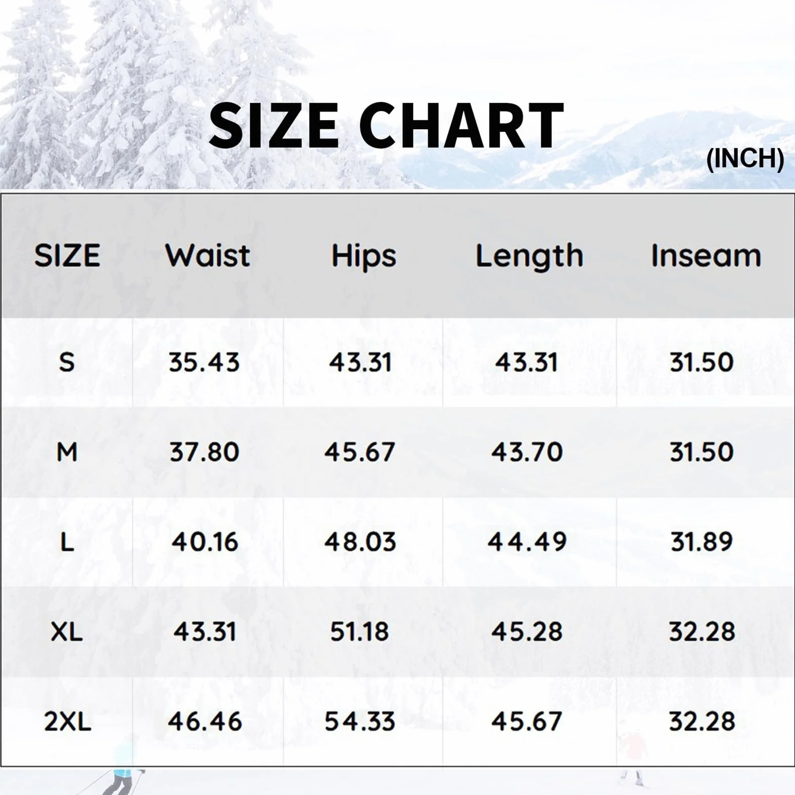 ALSOGO Herren Skihose wasserdichte Winddichte Winter Schneehose Outdoor Snowboardhose mit Abnehmbar Träger