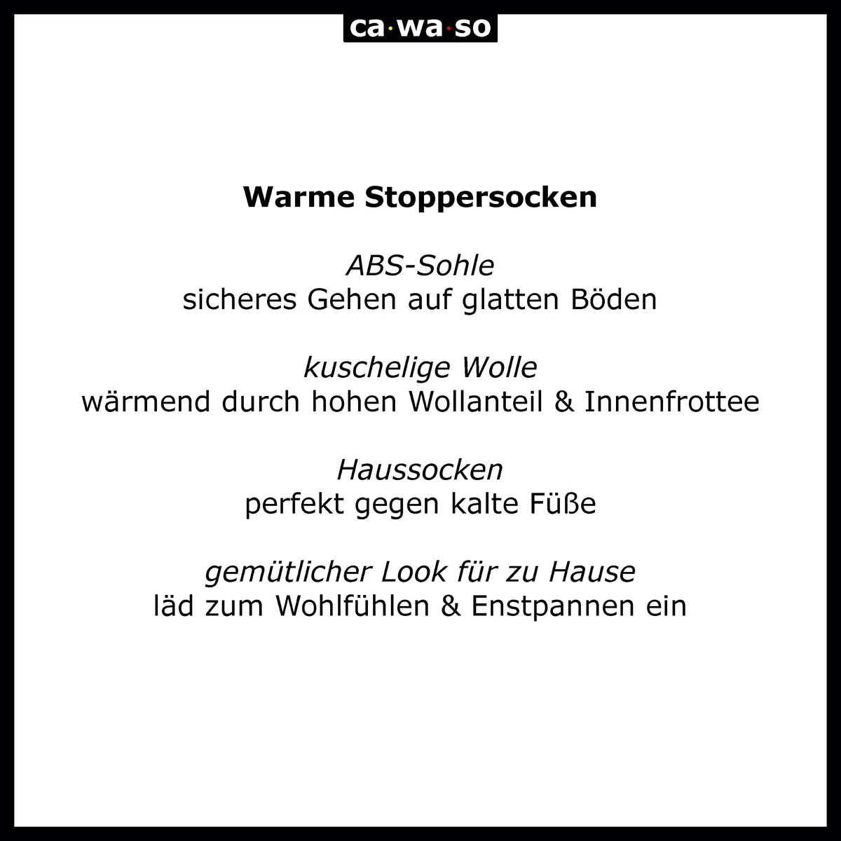 Damen Stoppersocken aus Wolle | ABS Sohle (1er-Pack | 4er-Pack)