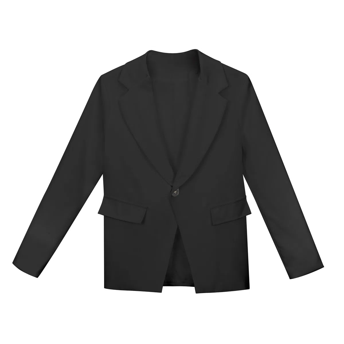 Mädchen Blazer Elegant Einfarbig Anzugjacke für Mädchen Mode Revers Langarm Trenchcoat mit Doppelter Seitentasche&Innentasche Frühling-Herbst Kinder Cardigan Jacke Kurz Arbeitsanzug 5-14 Jahre
