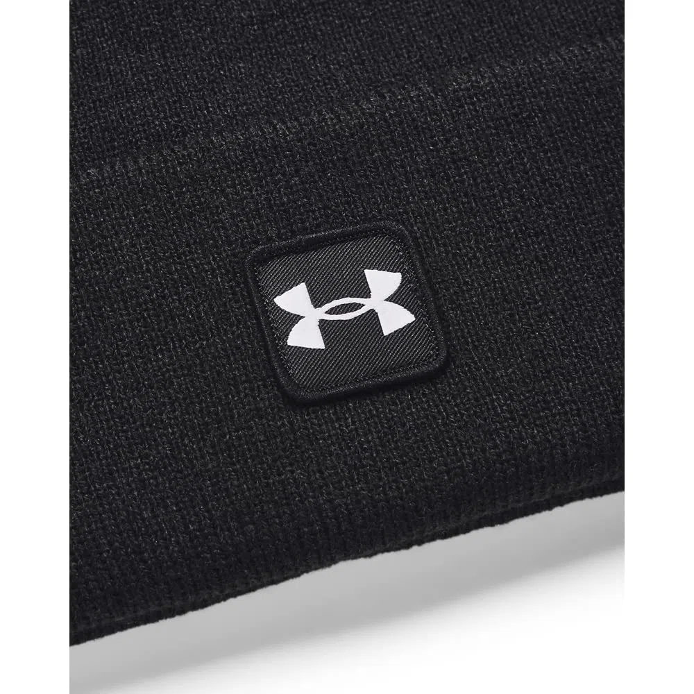 Under Armour Mens 2025 UA Halftime Cuff Moisture Wicking Quick Drying Beanie Hat