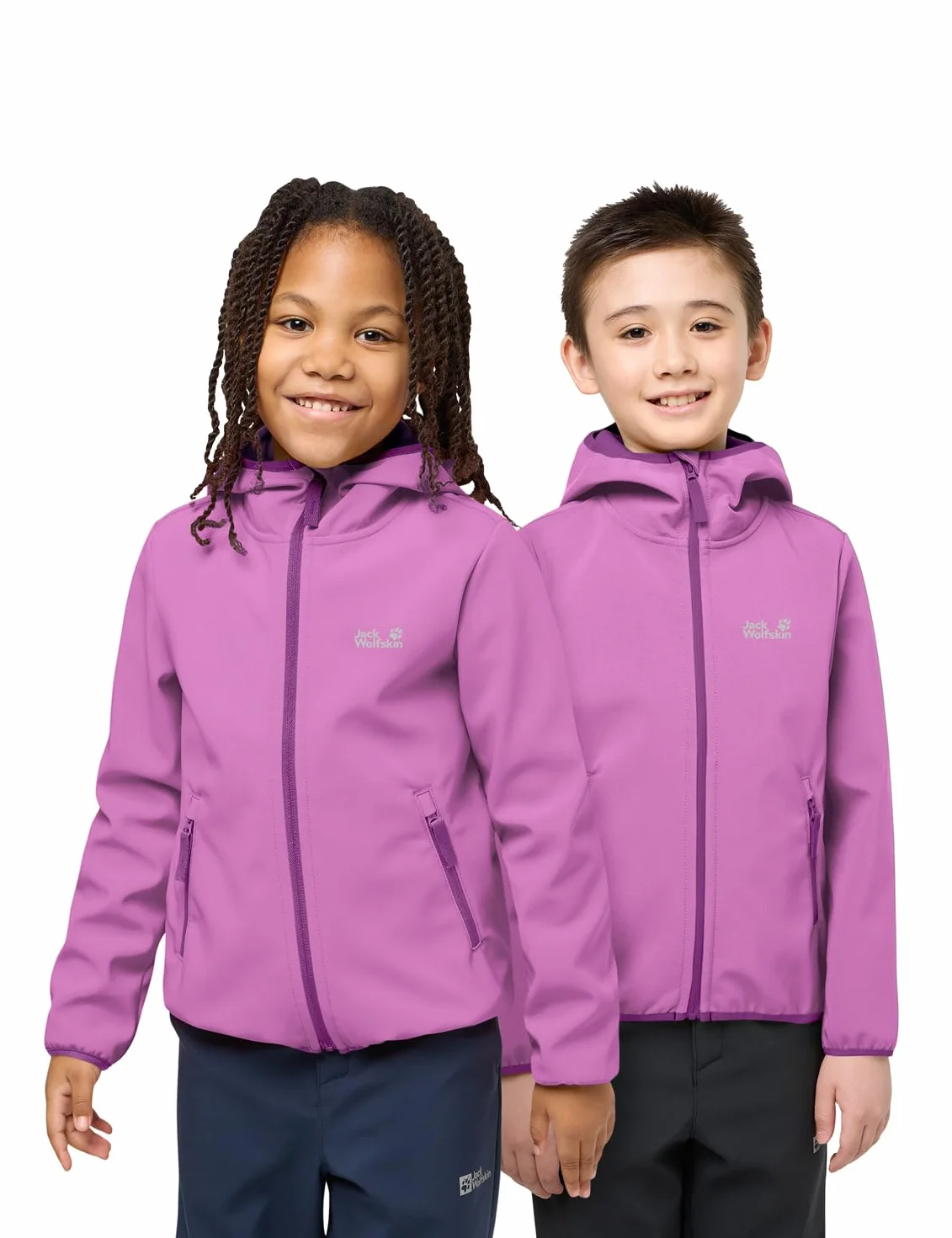 Jack Wolfskin Jungen Fourwinds Jacket Kids Softshelljacke