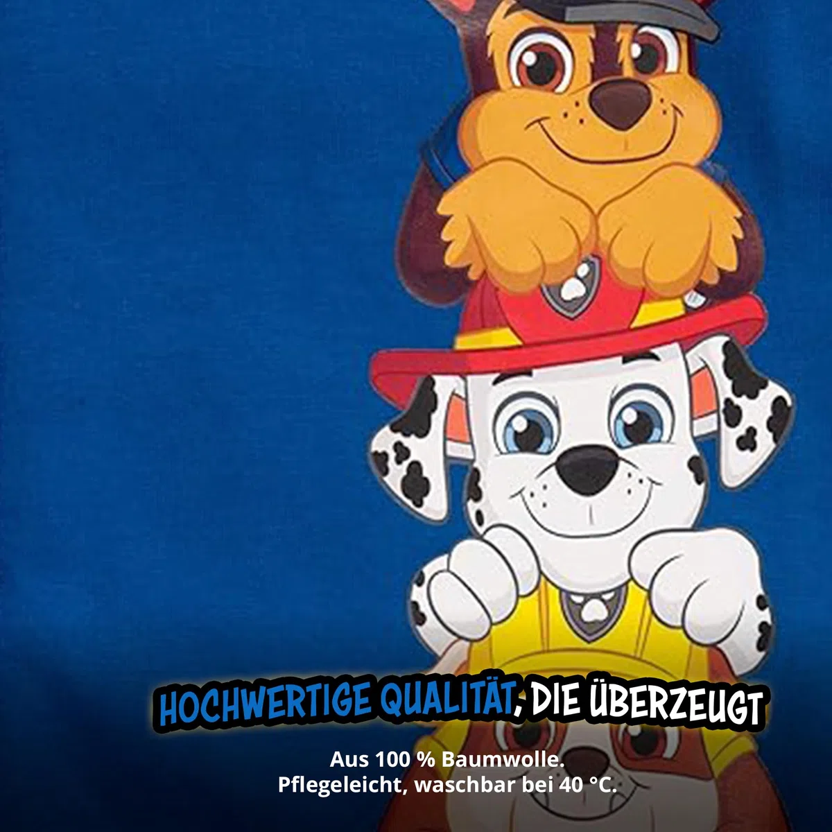 United Labels Paw Patrol Sweatjacke mit Kapuze für Jungen, Blau, Kapuzenpullover mit Reißverschluss, Hoodie Kapuzenjacke für Kinder