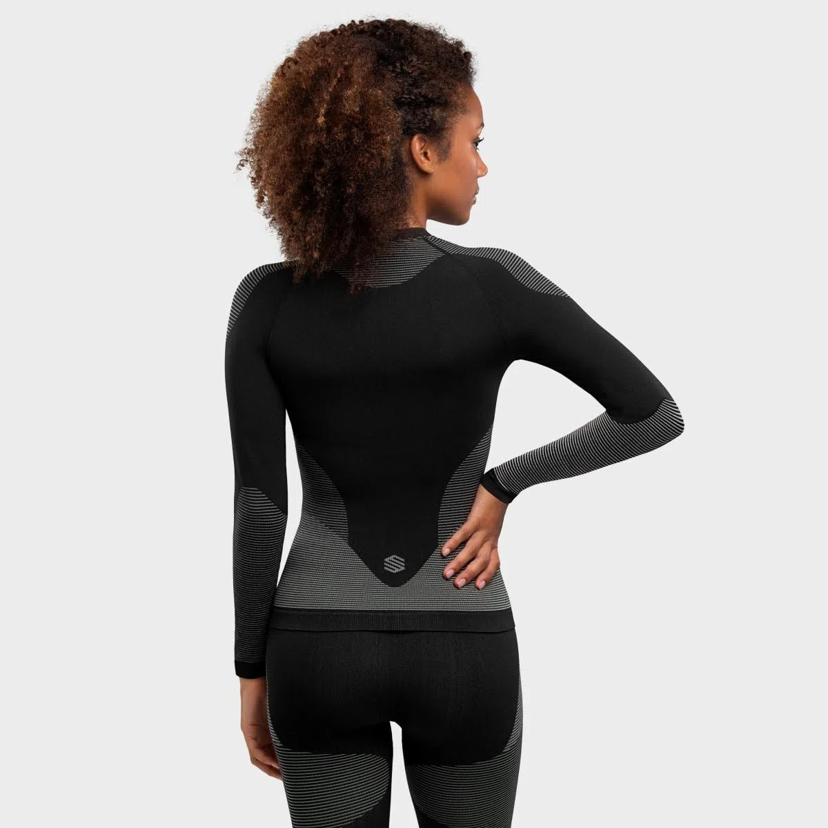 SIROKO - Langärmeliges Kompressionsshirt für Damen Drystone