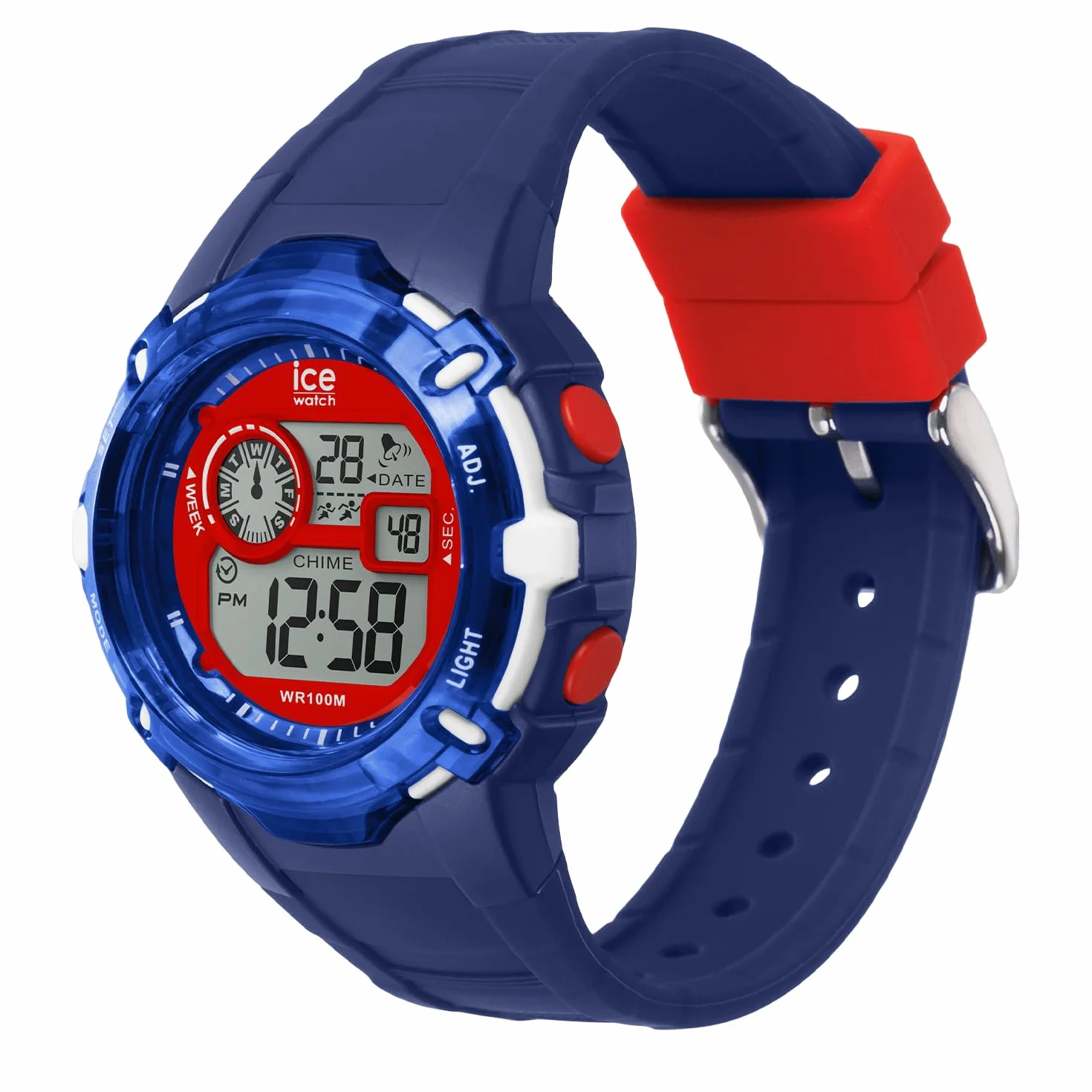 ICE-WATCH Ice Digit Explorer Kinderuhr mit Silikonarmband Small