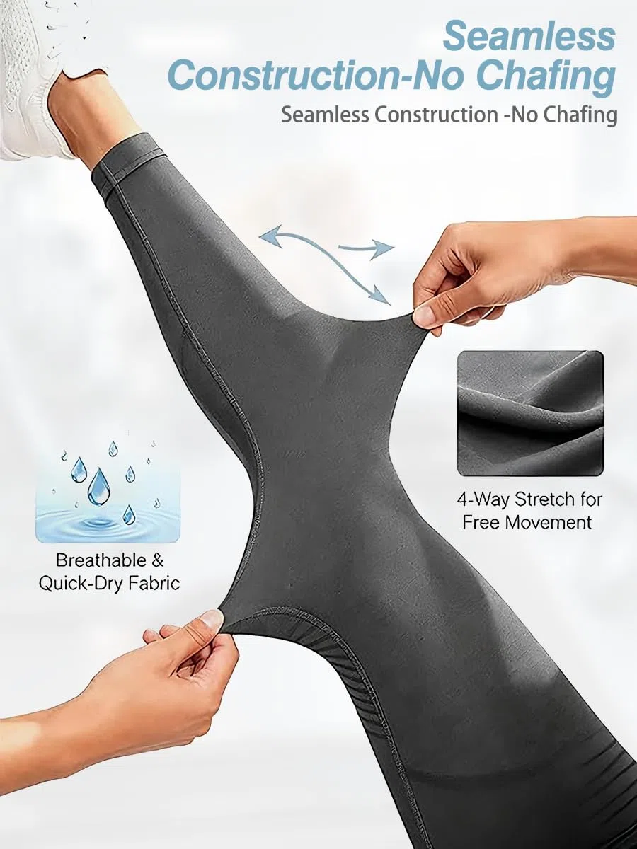 3D Kompressionsleggins Damen Lipödem Leggings Anti Cellulite Leggings Kompression High Waist Push Up Hosen Yoga Fitnesshose Lange Sporthose