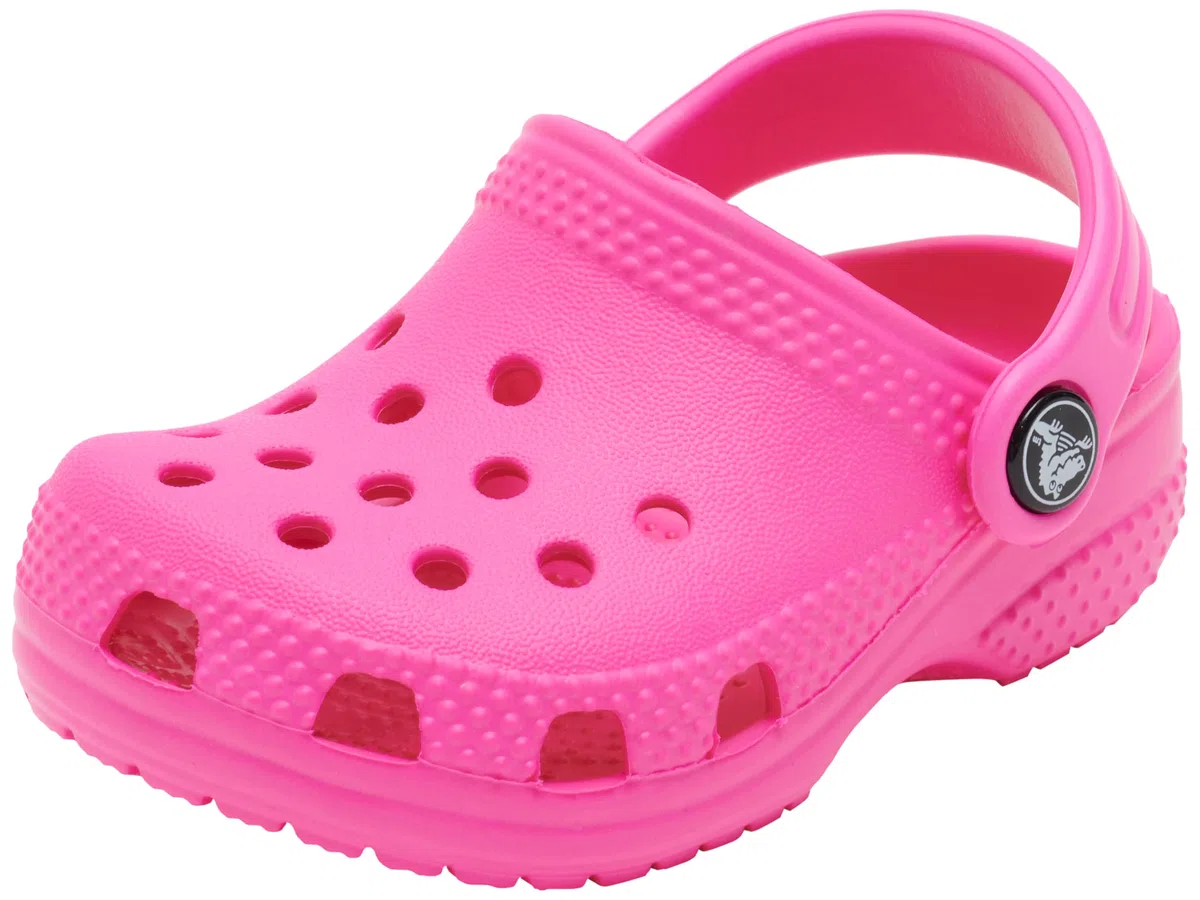 Crocs Unisex Kinder Crocs Littles Clog Clog, Pink Crush, 17/19 EU