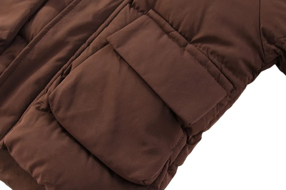 amiyan Baby Jungen Warm Steppjacke Baumwolle Winter Mantel Dicke Kinderjacke Winterjacke Flaum gefüttert Winter Kapuzenjacke mit Bärenohr Outerwear 1-6 Jahre