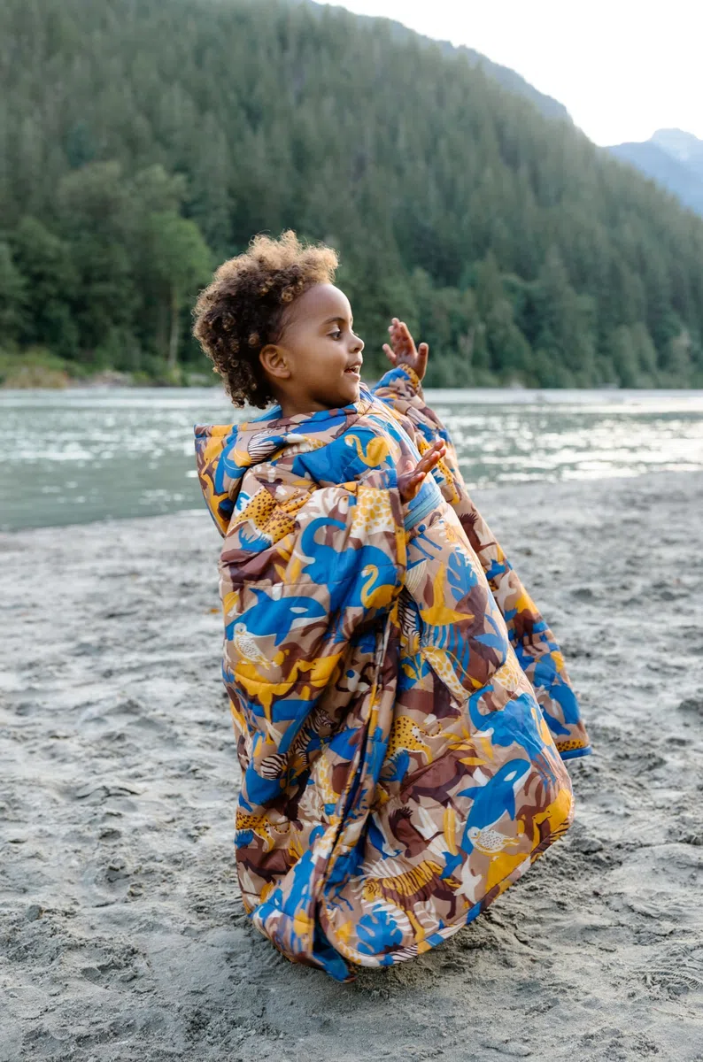 Therm-a-Rest Honcho Poncho Kids - Poncho und Decke in einem