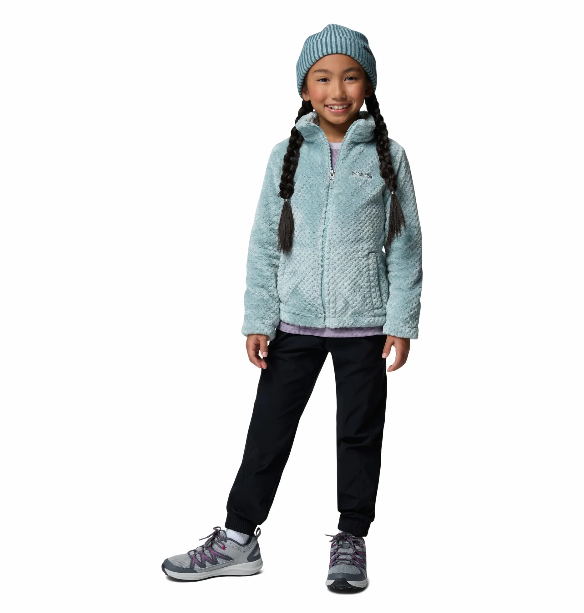 Columbia Youth Girls Fire Side Sherpa Full Zip Fleece Jacke mit Reißverschluss