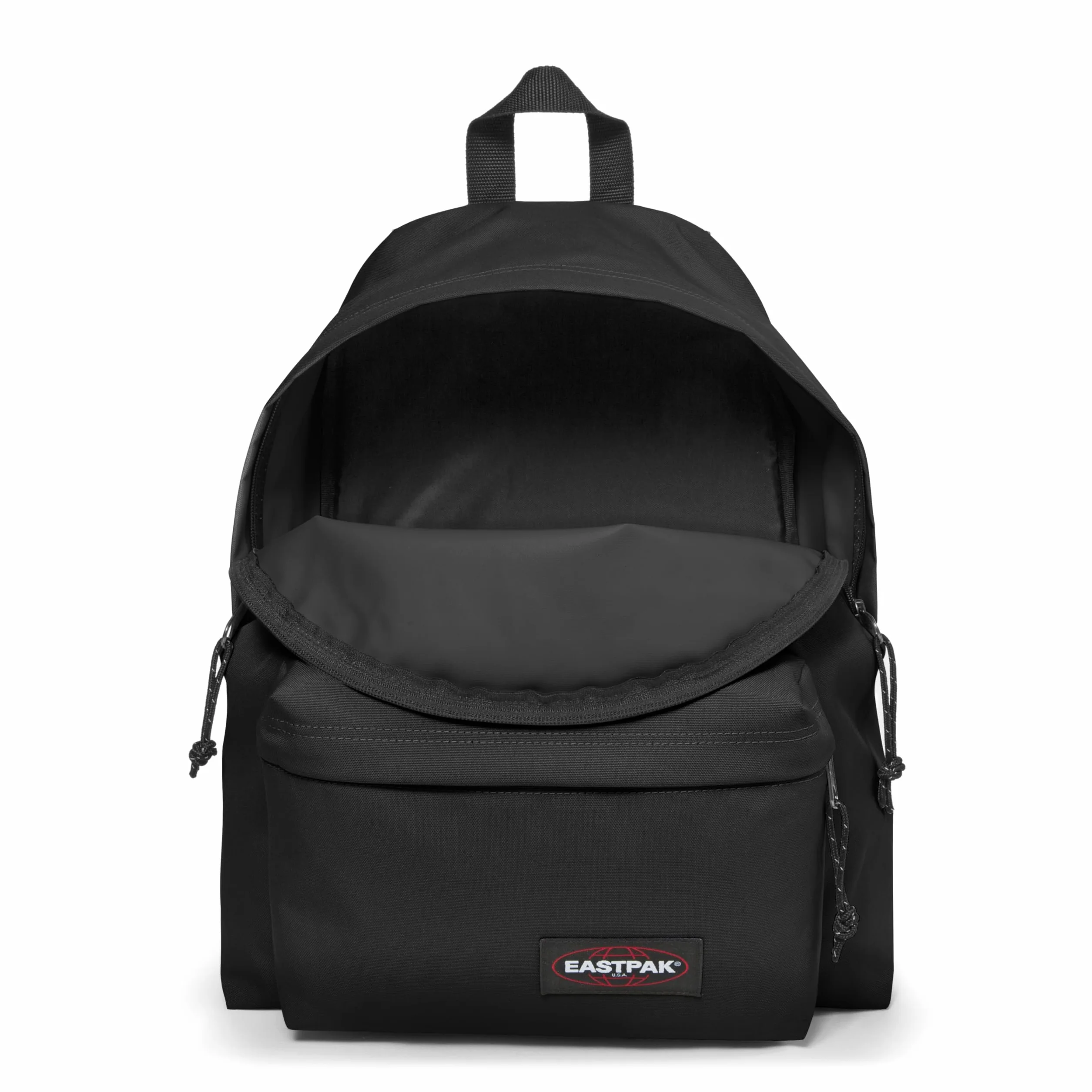 EASTPAK Padded Pak’r Rucksack 24L (40 x 30 x 18 cm), wasserabweisend, robuster Schul- & Tagesrucksack, leichter Klassiker mit gepolsterten Trägern - BLACK