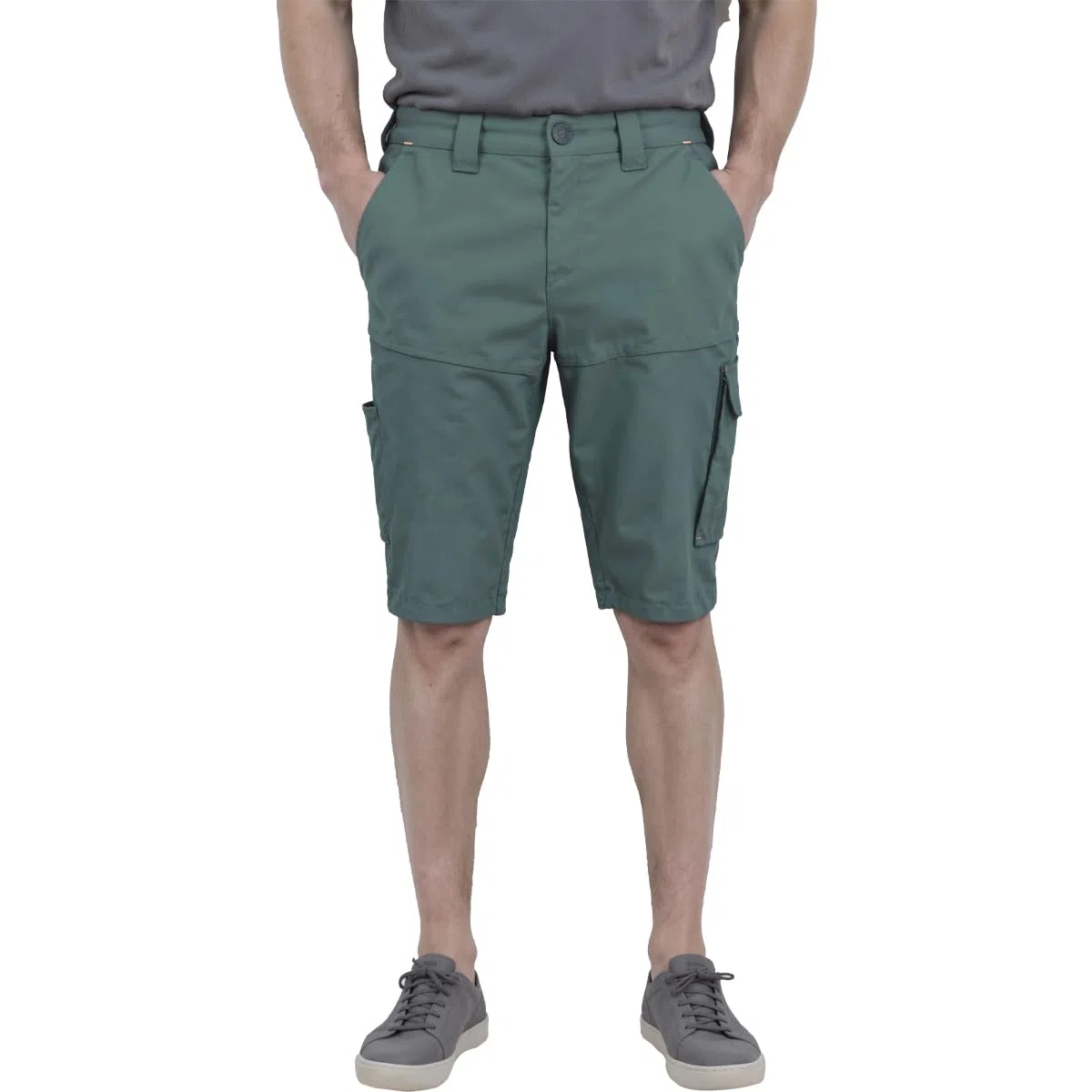 FORSBERG | Kurze Arbeitshose | Buxa II mit 2-Wege-Stretch & nachhaltigem Tencel | Cargo-, Zollstock- & Smartphone-Tasche | Shorts