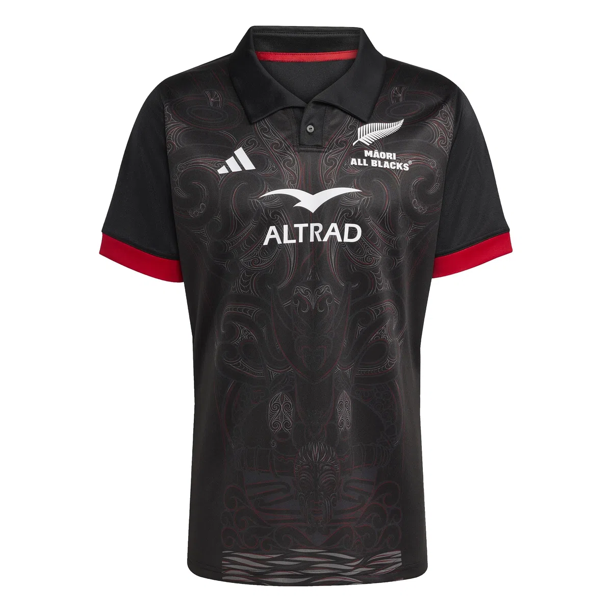 adidas Herren Maori All Blacks Home Men Kurzärmelig (1er Pack)