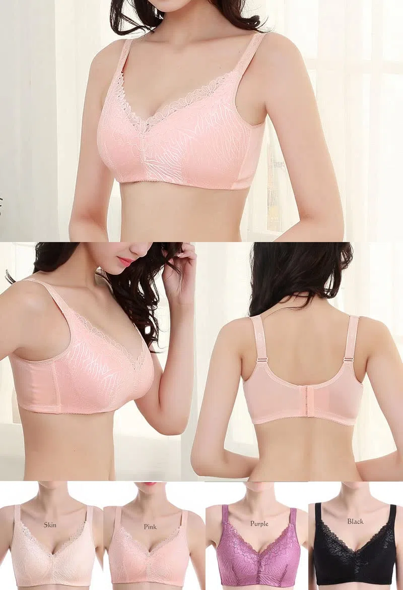 Sendyou ES66 Damen-BH mit Taschen, Mastektomie für Brustprothesen, schöne Spitze