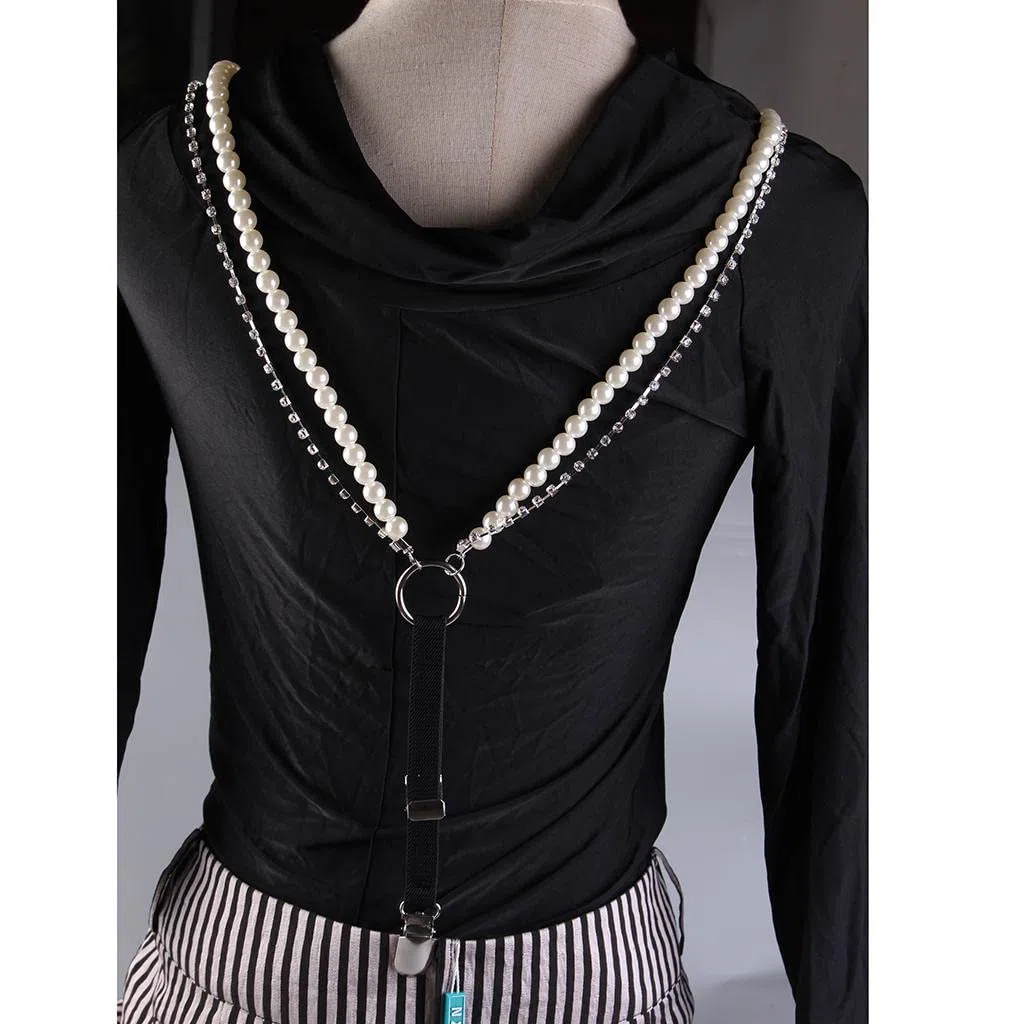 Pearl Damen Hosenträger Hosen Verstellbare Hosenträger Hosen