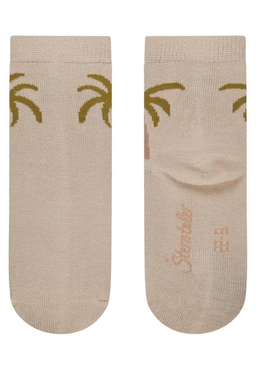 Sterntaler Socken 6er Pack Elefant – Baby- und Kinder-Socken im 6er Pack mit Umschlag, Innenfrottee, Elefant-, Blätter-, Rippen-, Palme- & Nashorn-Motiv