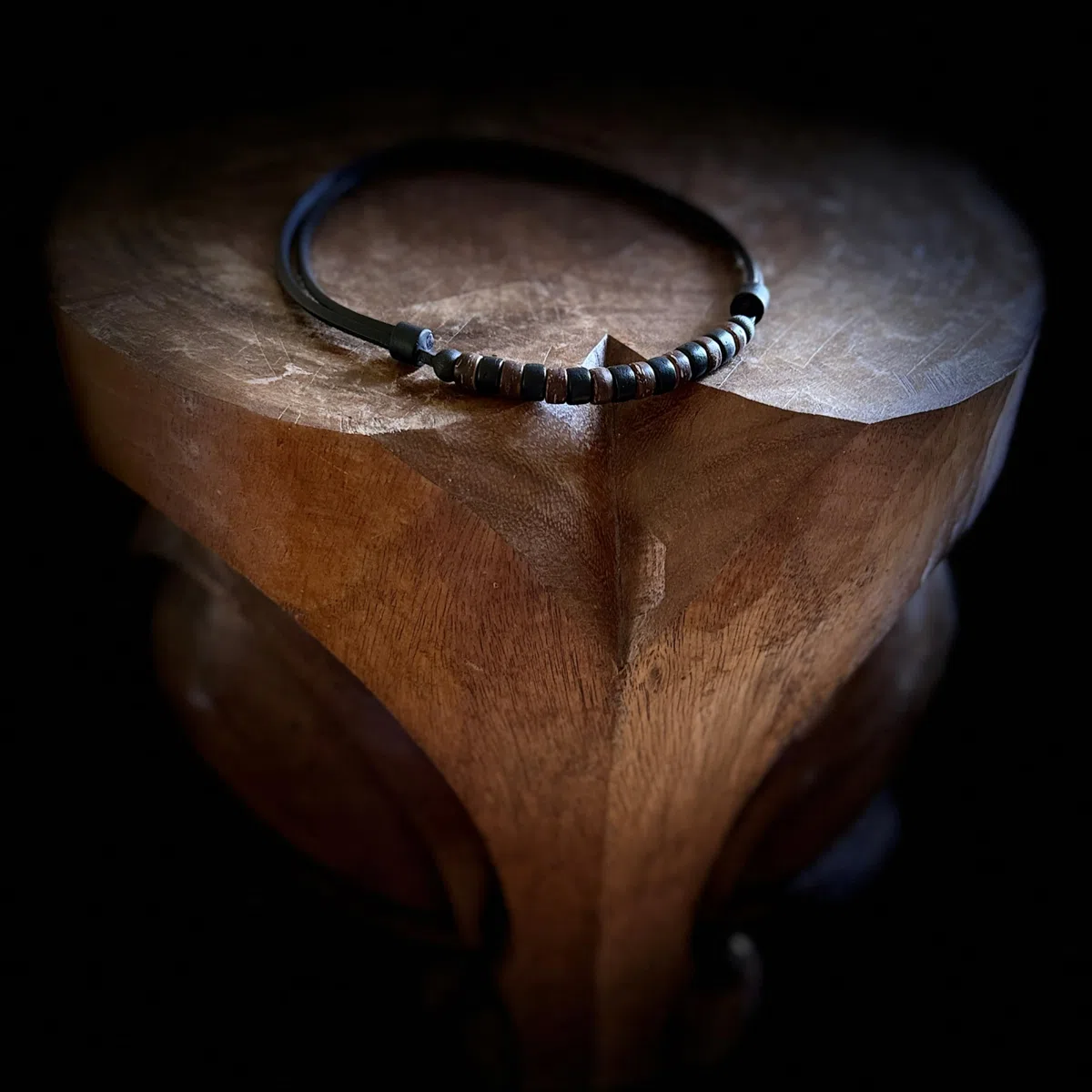 HANA LIMA Surferkette Lederhalskette Halskette Herren Damen Surferhalskette Lederkette Surferschmuck Boho