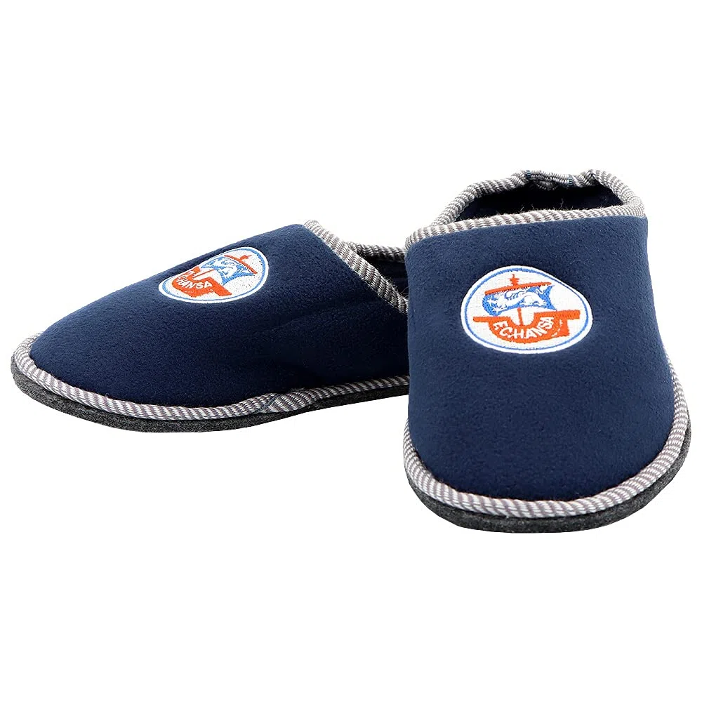 FC Hansa Rostock Hausschuhe Pantoffeln Marine
