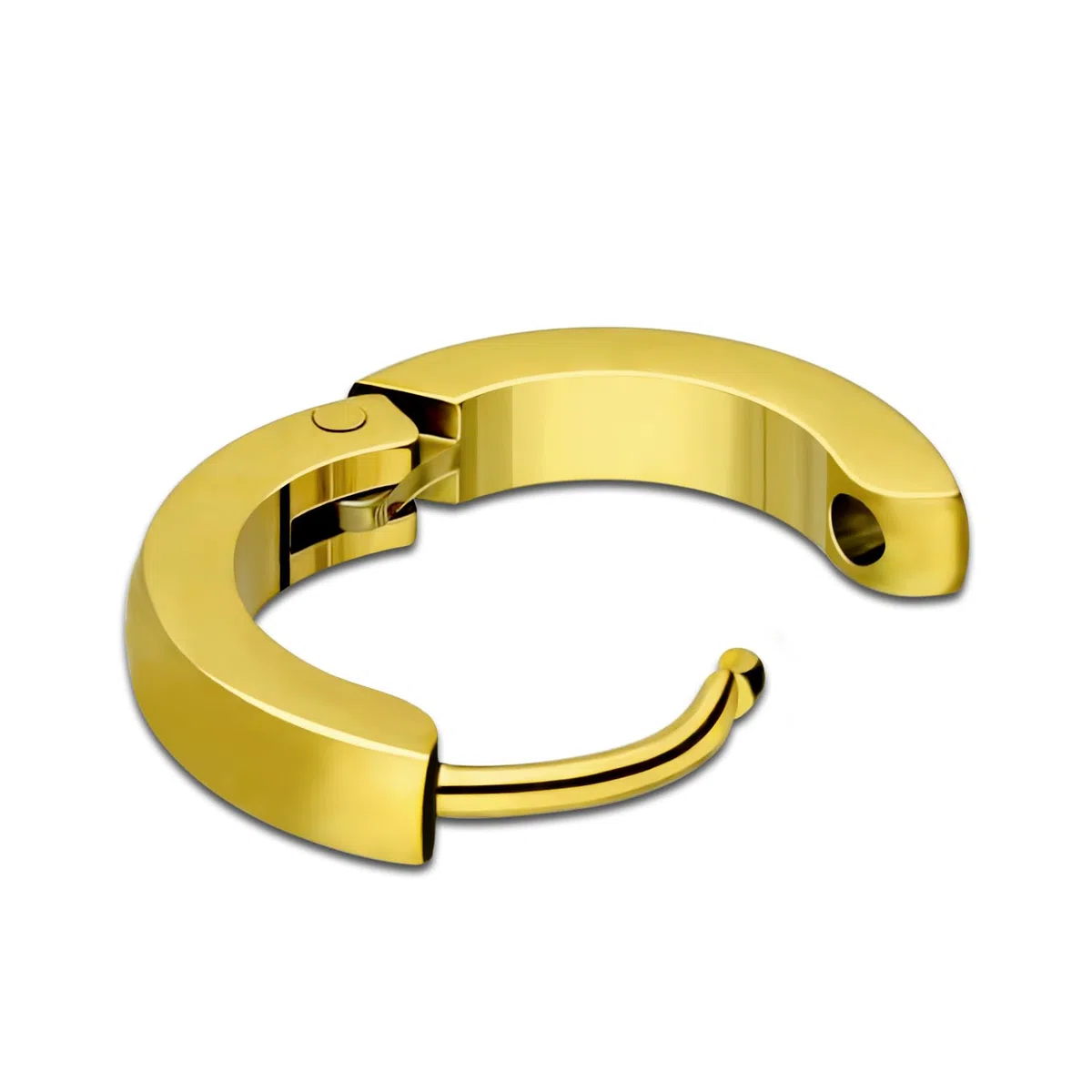 Treuheld® | Schmale Creolen Ohrringe aus Edelstahl 6 Farben