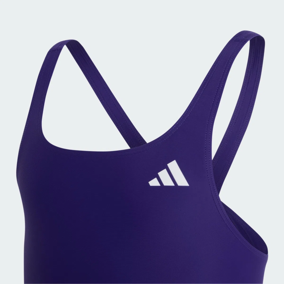 adidas Mädchen V-Back Swimsuit Kids Swimwear, Collegiate Purple, 11-12 Years