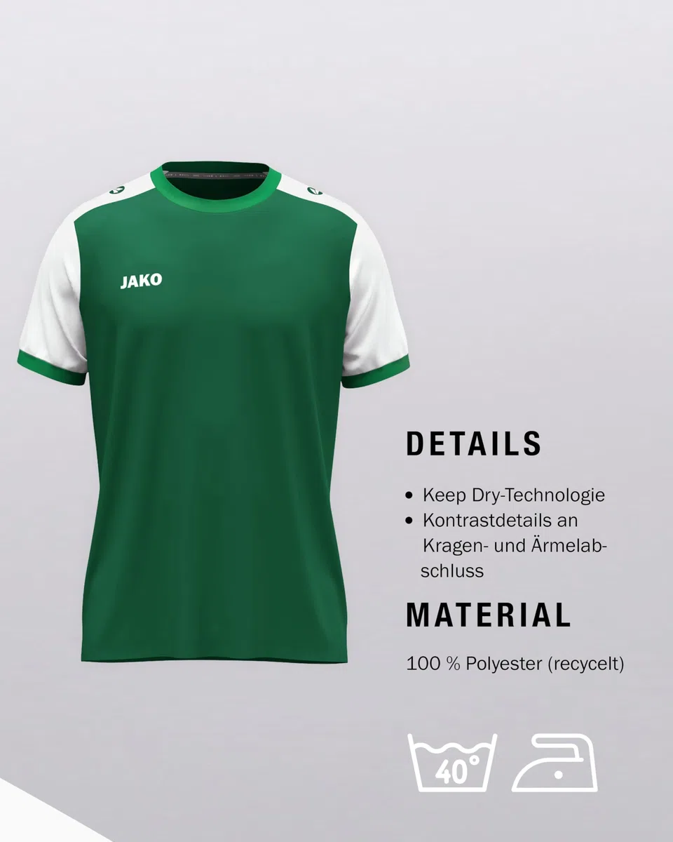 JAKO Damen Trikot Dynamic Trikot (1er Pack)