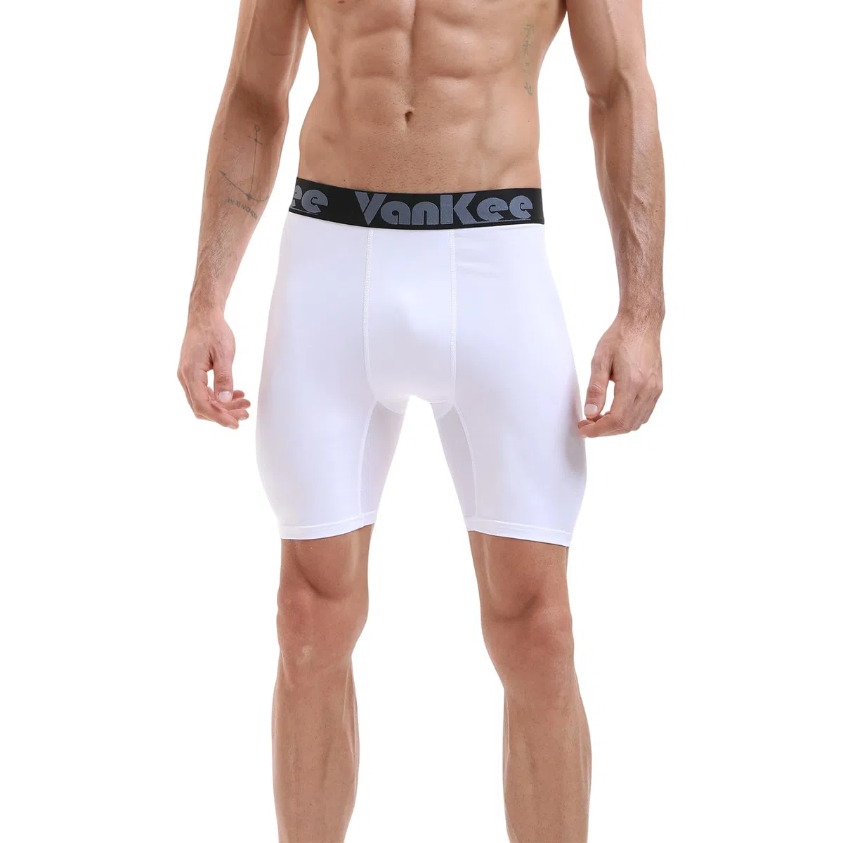 Herren Kompression Shorts Sport Mesh Design Anti Chafing Wicking Stoff Schnell Trocknend Basisschicht Kurze Leichtgewicht Elastizit Base Layer Unterhose ät für Laufen Radfahren Workout Fußball