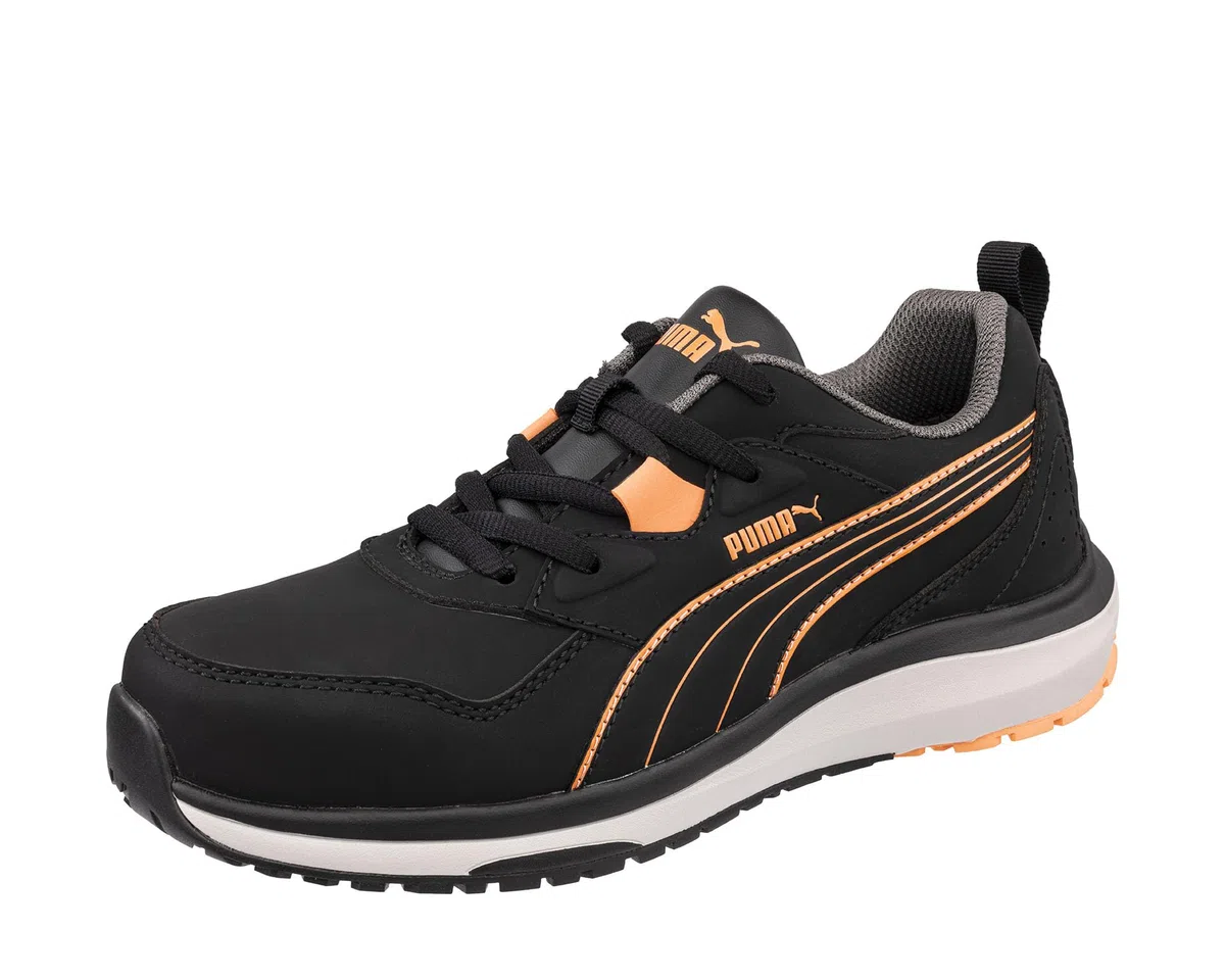 PUMA Sicherheitsschuhe Stepper Low S3S ESD Damen Schutzkappe Rutschhemmend