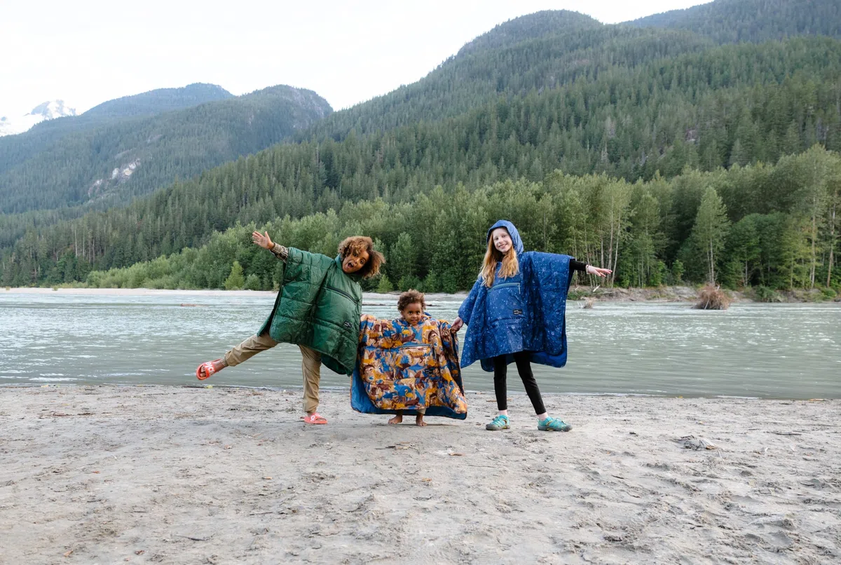 Therm-a-Rest Honcho Poncho Kids - Poncho und Decke in einem