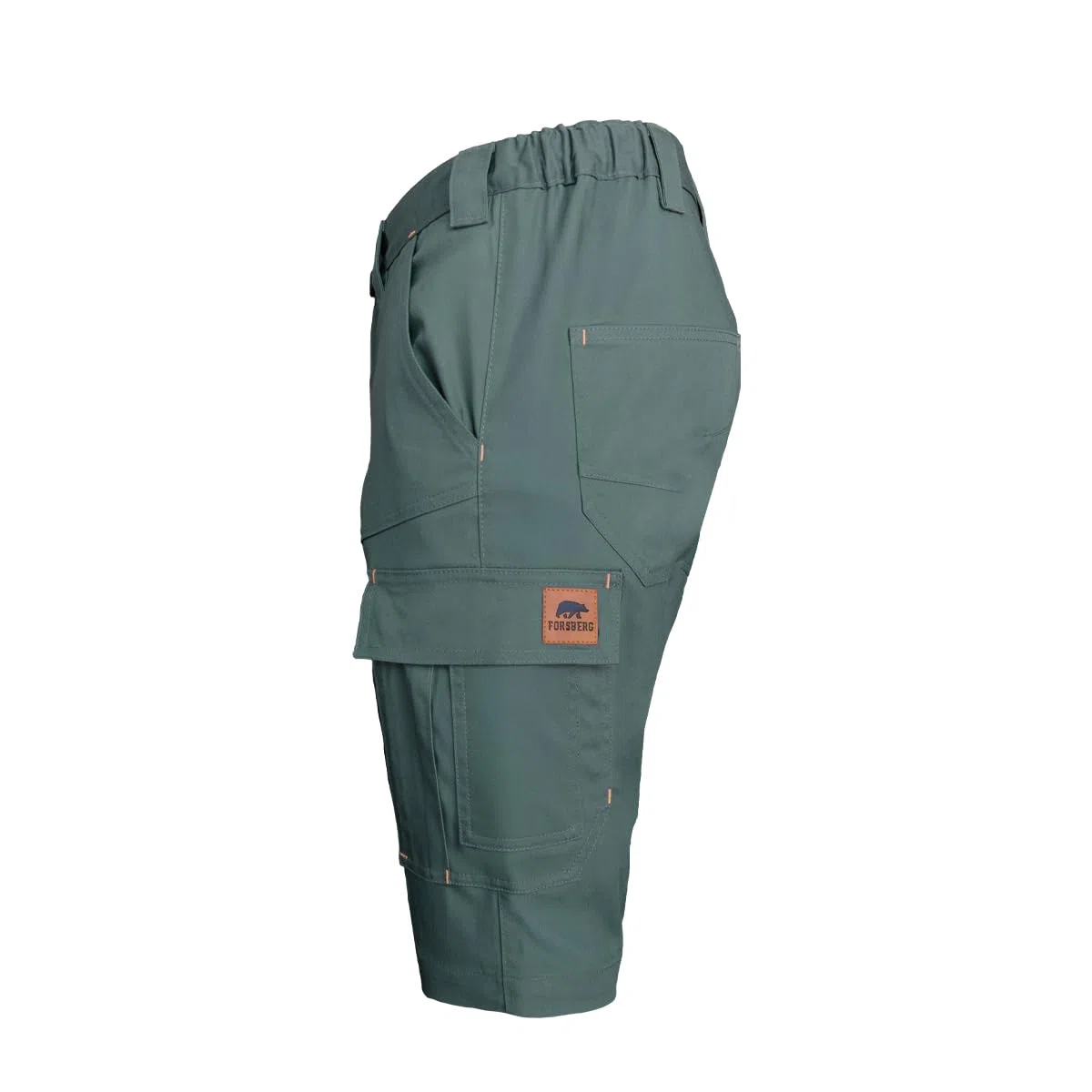 FORSBERG | Kurze Arbeitshose | Buxa II mit 2-Wege-Stretch & nachhaltigem Tencel | Cargo-, Zollstock- & Smartphone-Tasche | Shorts